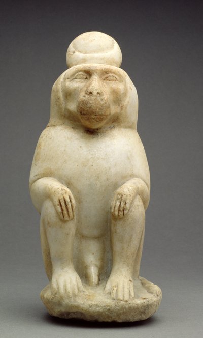 Baboon of the God Thoth by Roman Period Egyptian